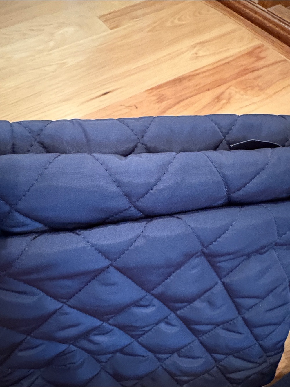 Vera Bradley Blue Quilted Crossbody Bag NWOT - Picture 6 of 8